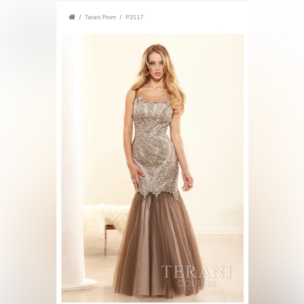Terani Couture Prom Evening Dress